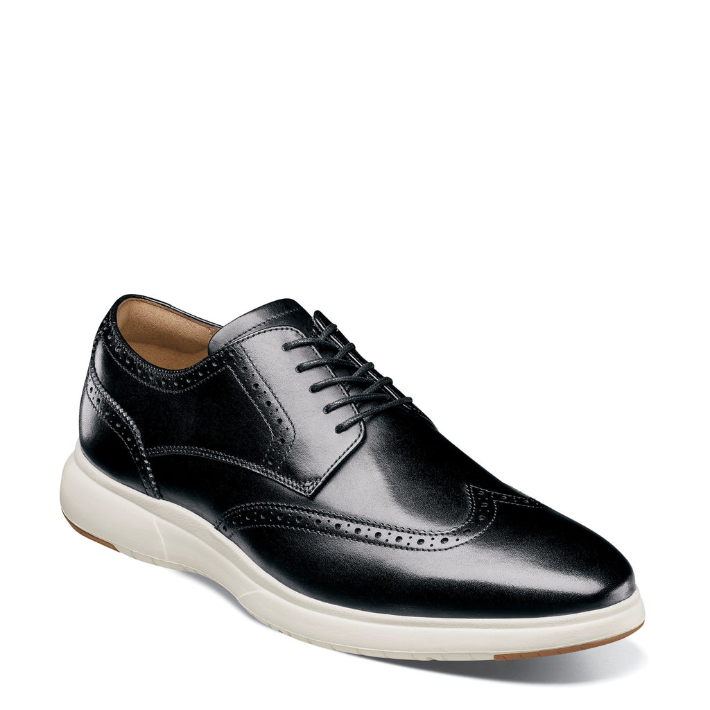 Men's Florsheim Dash Wingtip Oxford BLACK 11768-111