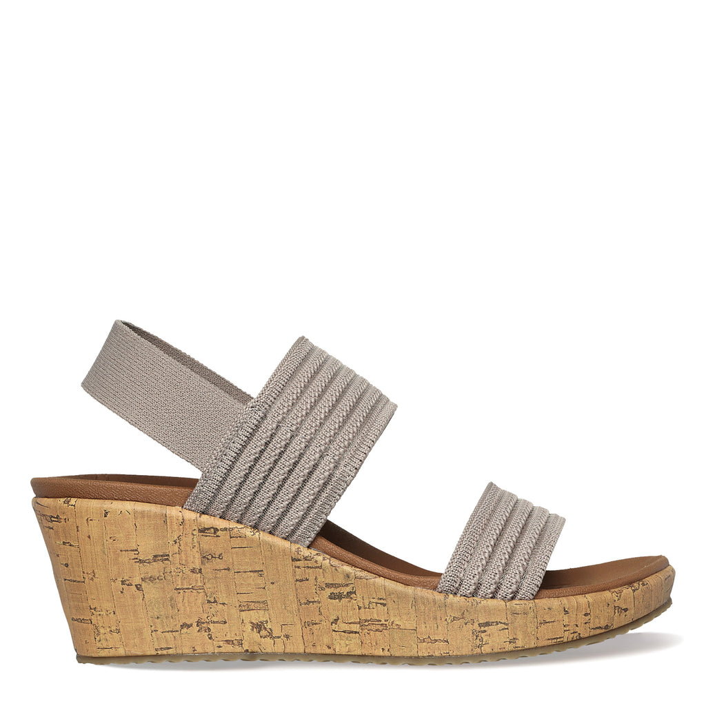 Women's Skechers Cali Beverlee - Sheer Luck Sandal TAUPE 119571-TPE