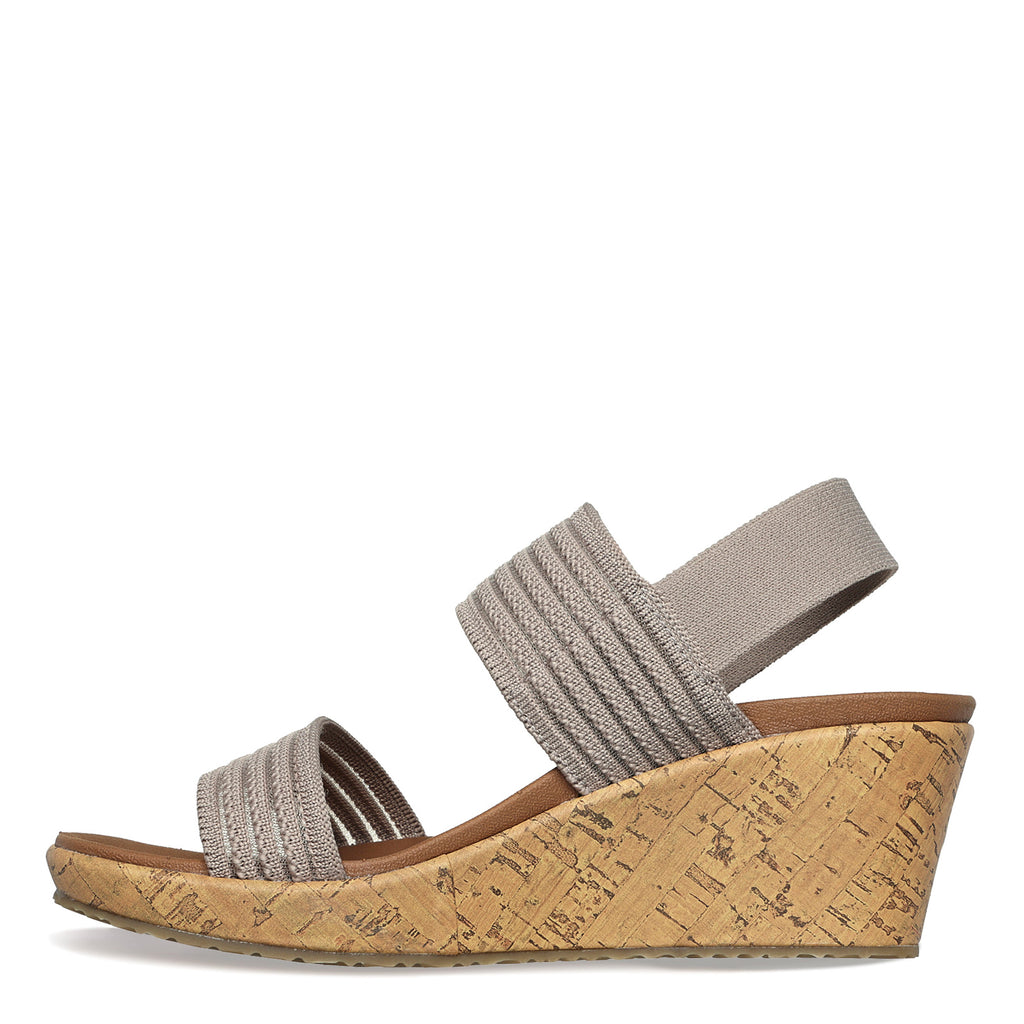 Women's Skechers Cali Beverlee - Sheer Luck Sandal TAUPE 119571-TPE
