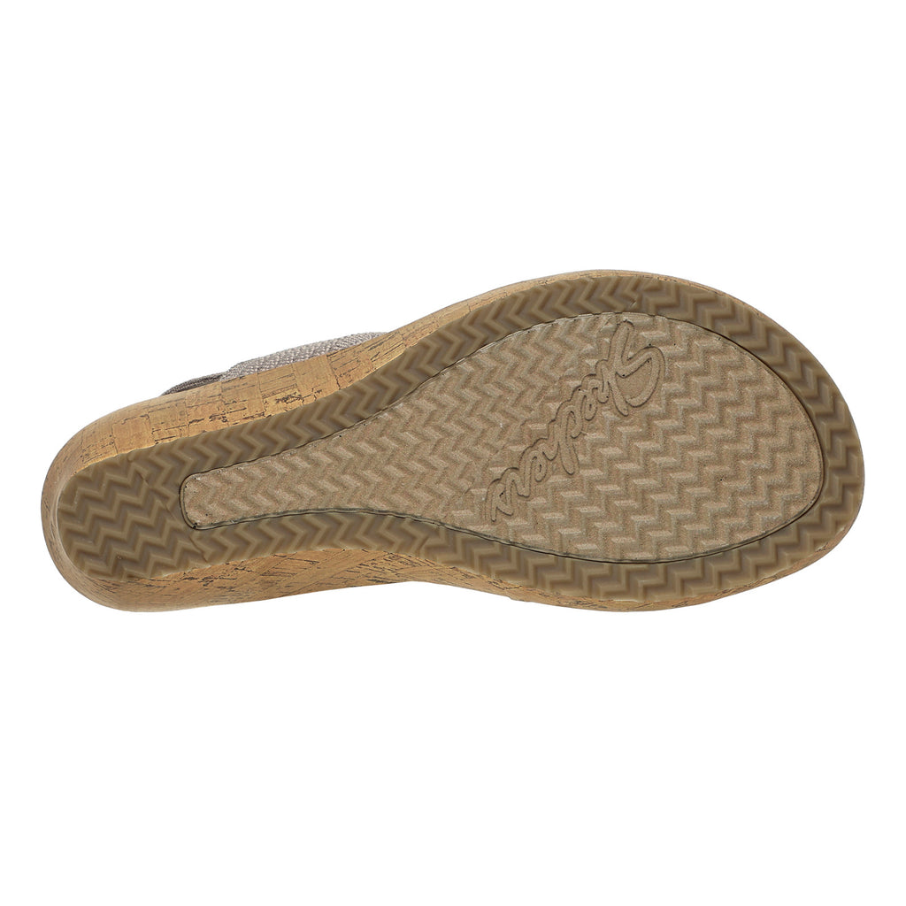 Women's Skechers Cali Beverlee - Sheer Luck Sandal TAUPE 119571-TPE