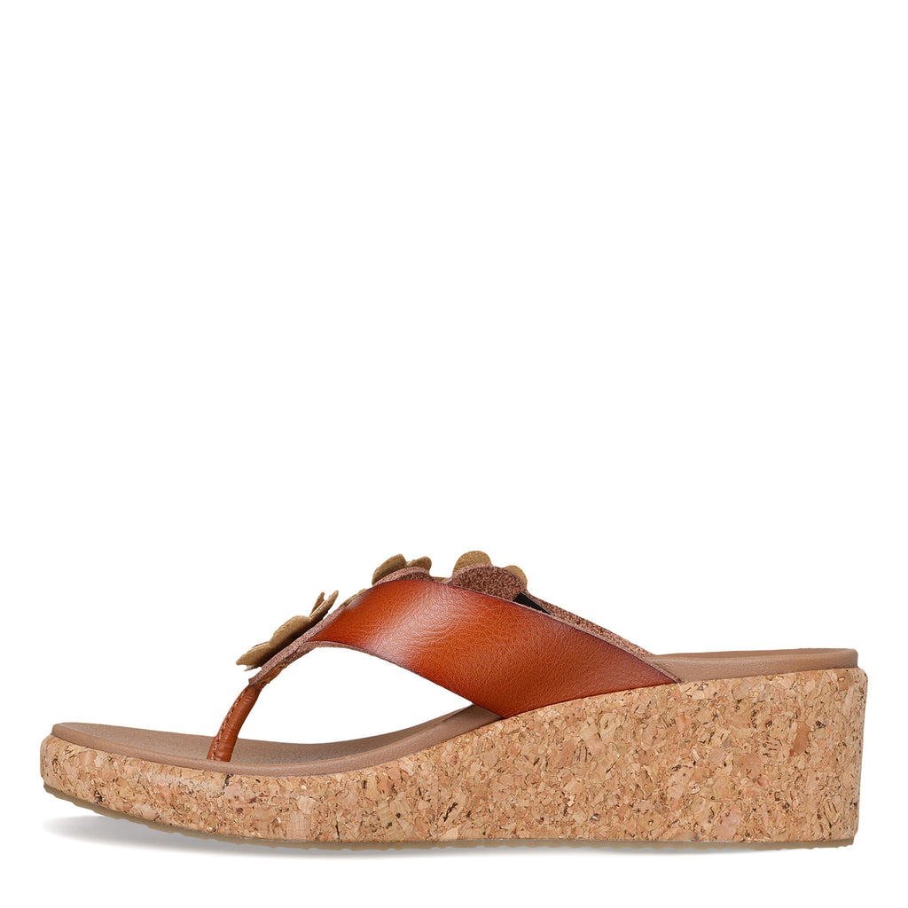 Women's Skechers Arch Fit Beverlee - Rare Blossom Sandal LUGGAGE 119988-LUG