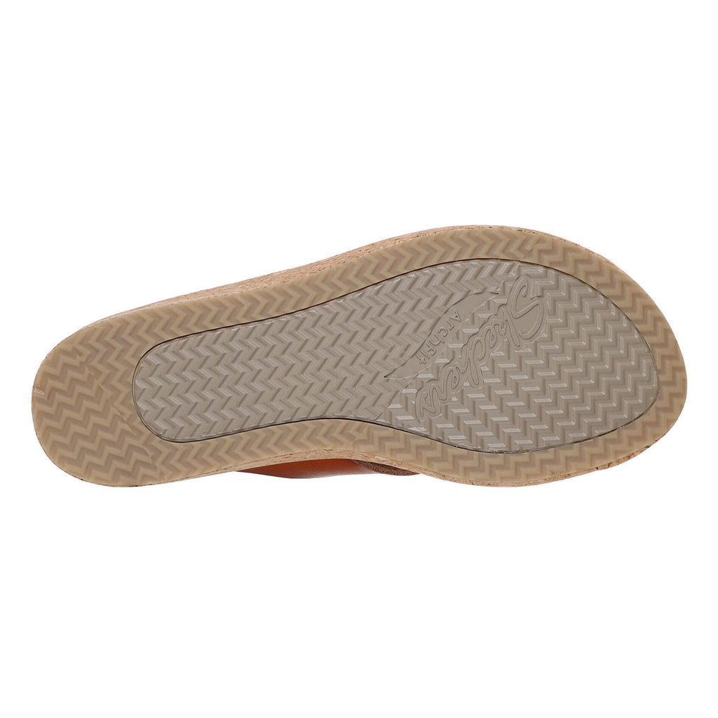 Women's Skechers Arch Fit Beverlee - Rare Blossom Sandal LUGGAGE 119988-LUG