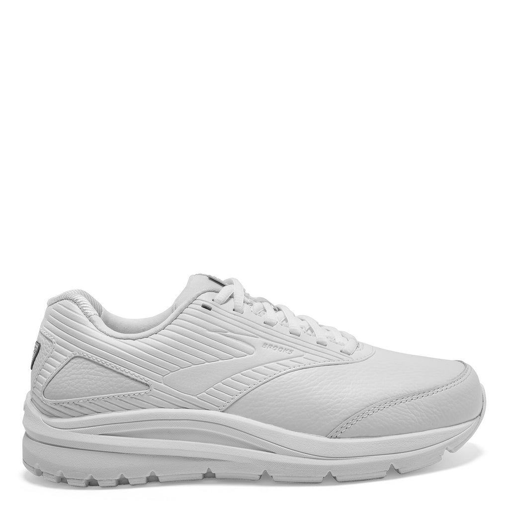 Women's Brooks Addiction Walker 2 Walking Shoe WHITE/WHITE 120307 1B 142