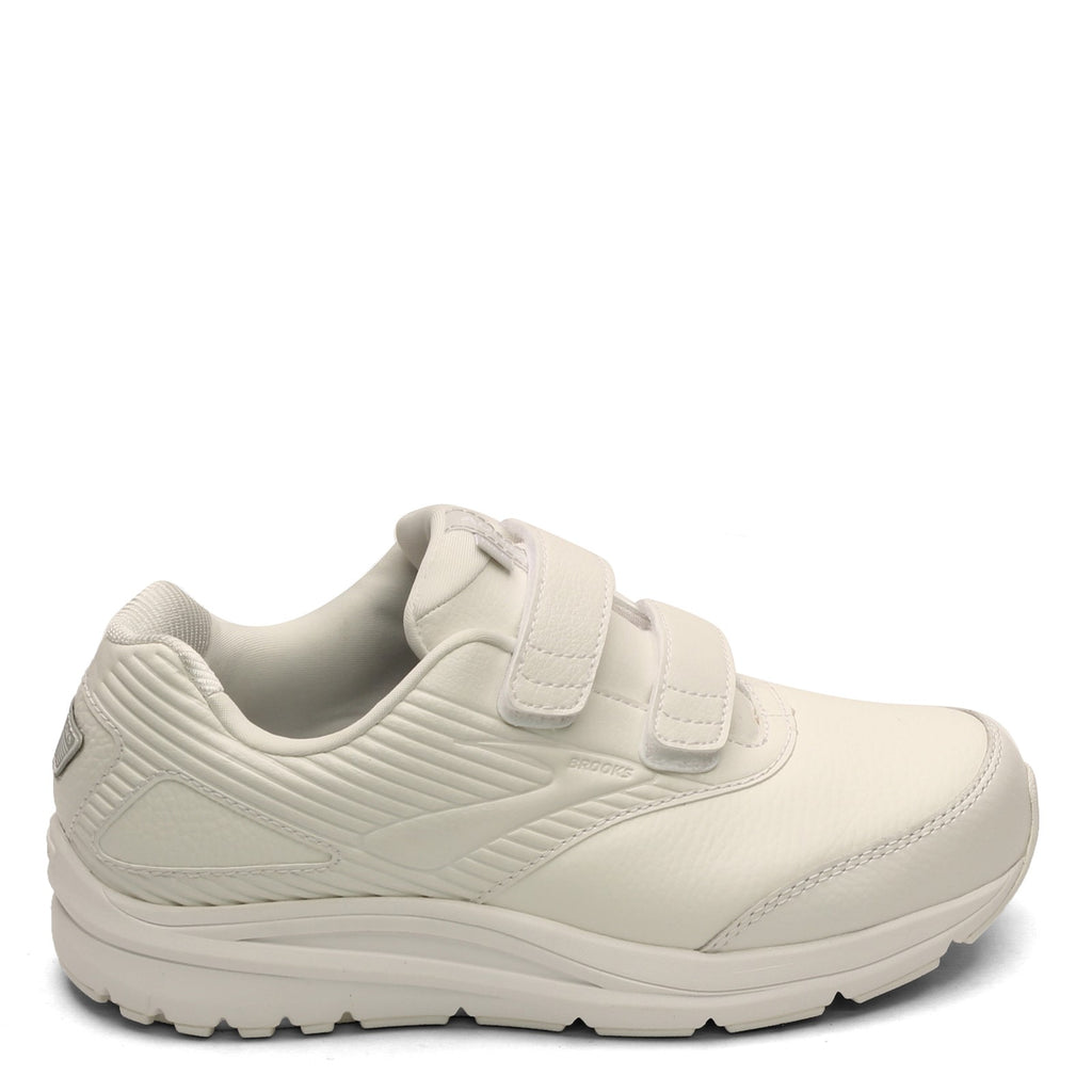 Women's Brooks Addiction Walker V-Strap 2 Walking Shoe WHITE 120309 1B 142