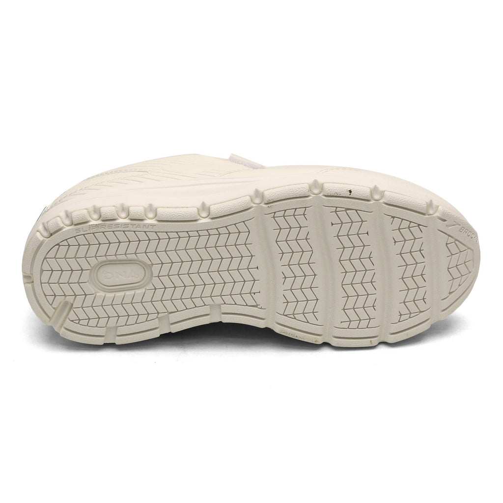 Women's Brooks Addiction Walker V-Strap 2 Walking Shoe WHITE 120309 1B 142