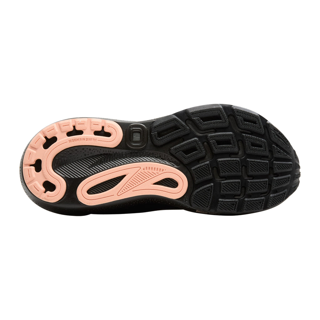 Women's Brooks Adrenaline GTS 24 Running Shoe BLACK/PEACOAT/PEACH 120426 1B 012