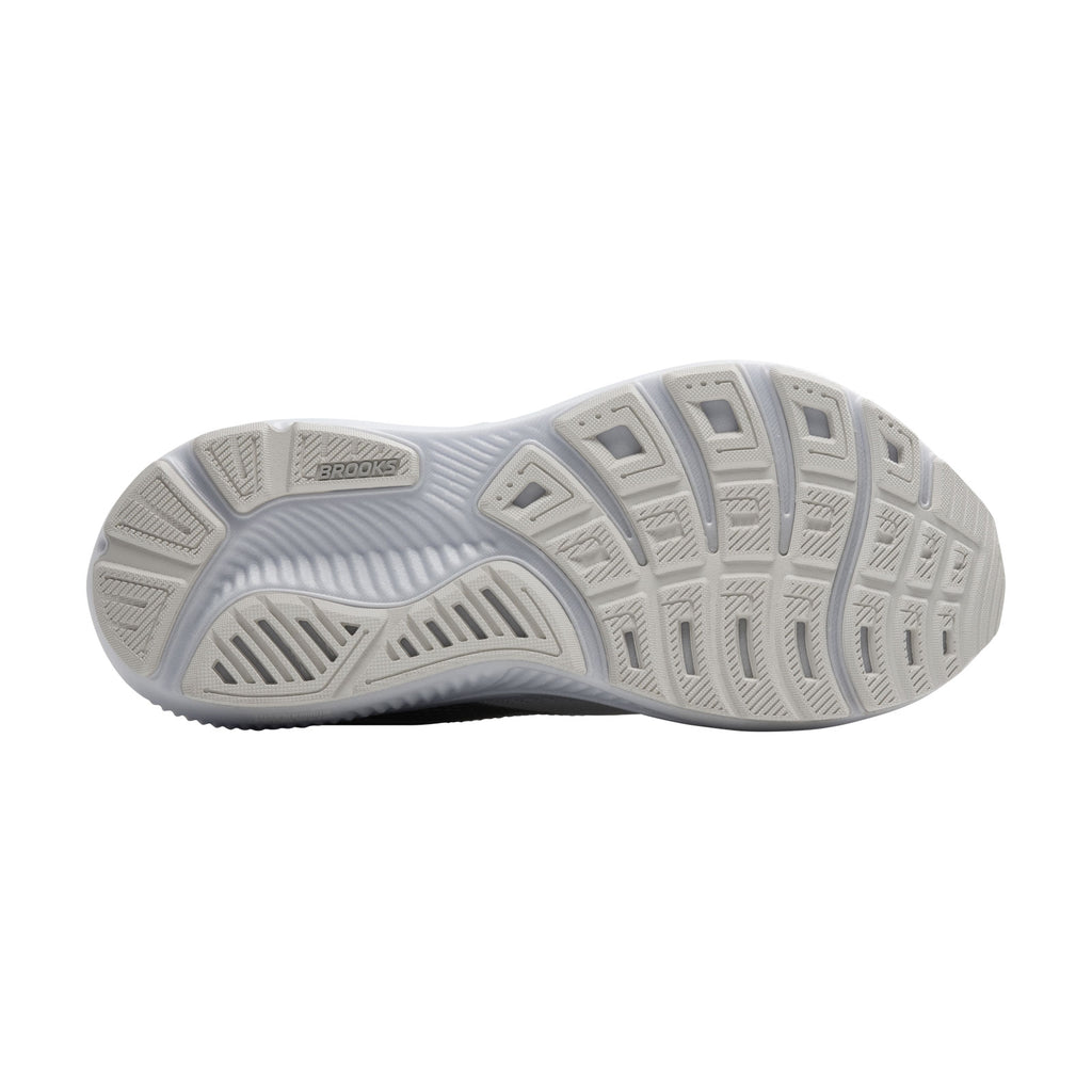 Women's Brooks Ghost 17 Running Shoe WHITE/WHITE/GREY 120431 1B 151