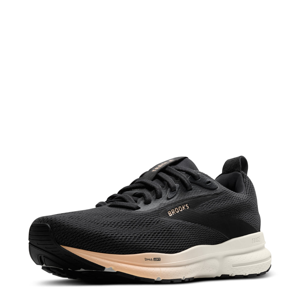 Women's Brooks Trace 4 Running Shoe EBONY/BLACK/WHITE 120441 1B 037