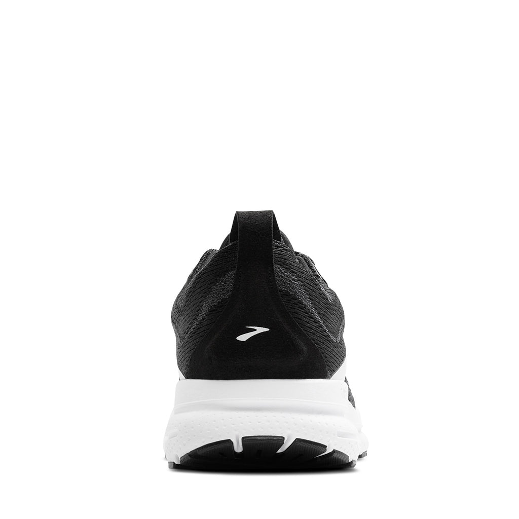 Women's Brooks Trace 4 Running Shoe - Wide Width BLACK GRAY WHITE 120441 1D 090