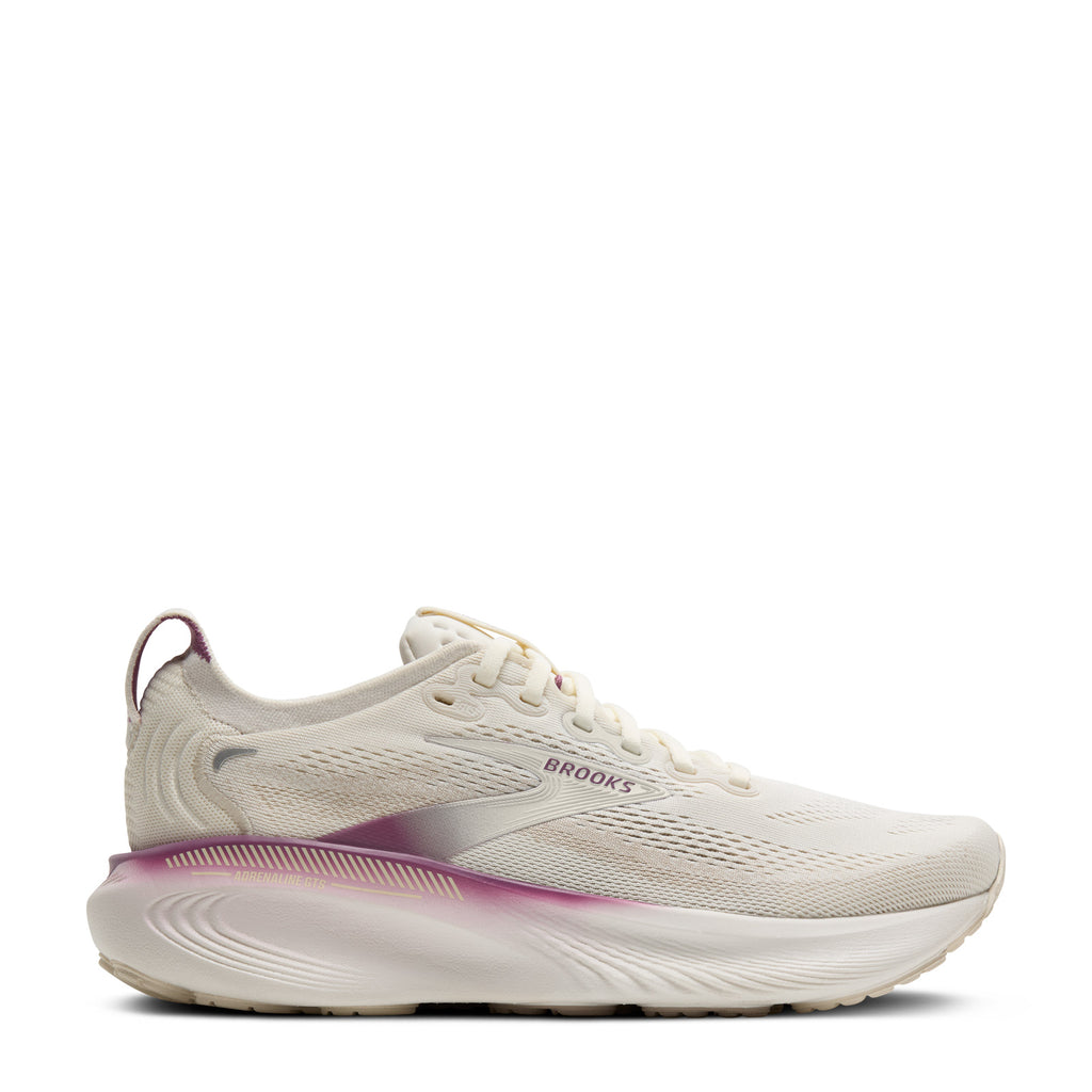Women's Brooks Adrenaline GTS 25 Running Shoe COCONUT/ARGYLE 120443 1B 128
