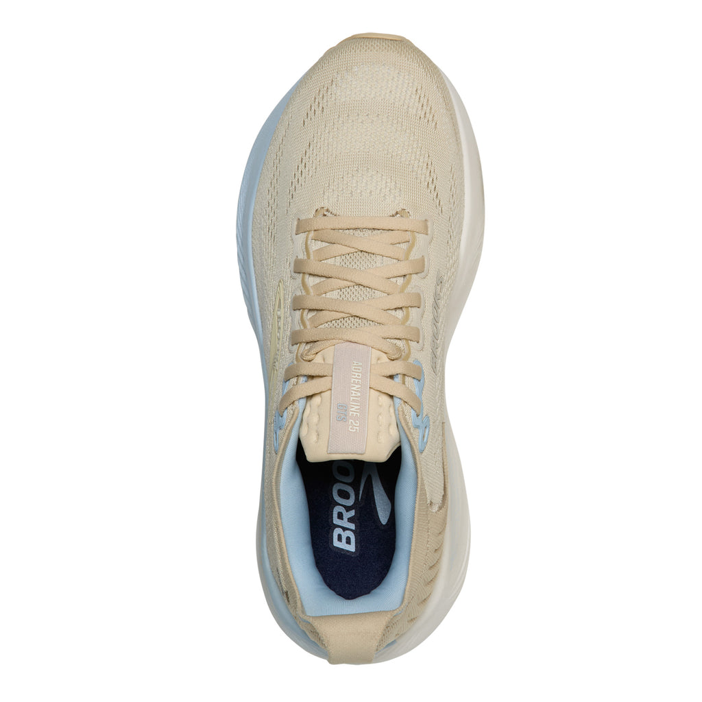 Women's Brooks Adrenaline GTS 25 Running Shoe SAND COCONUT 120443 1B 244
