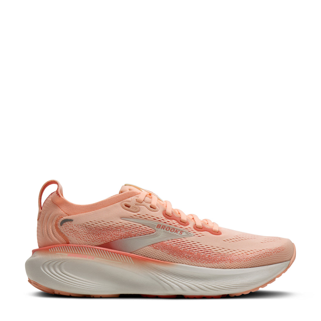 Women's Brooks Adrenaline GTS 25 Running Shoe PEACH 120443 1B 855