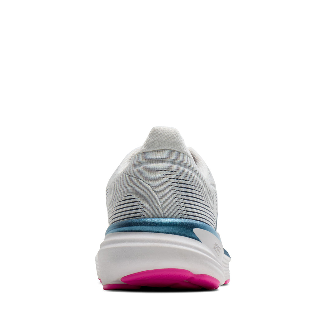 Women's Brooks Revel 8 Running Shoe WHITE MOONLIGHT PINK 120456 1B 132