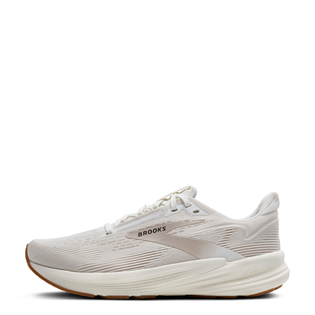 Women's Brooks Revel 8 Running Shoe WHITE/CHATEAU GREY 120456 1B 171