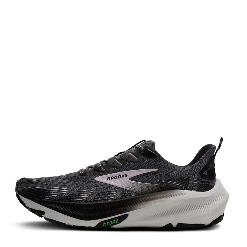 Women's Brooks Ghost Trail Running Shoe POPPYSEED / BLACK/ PINK 120464 1B 037