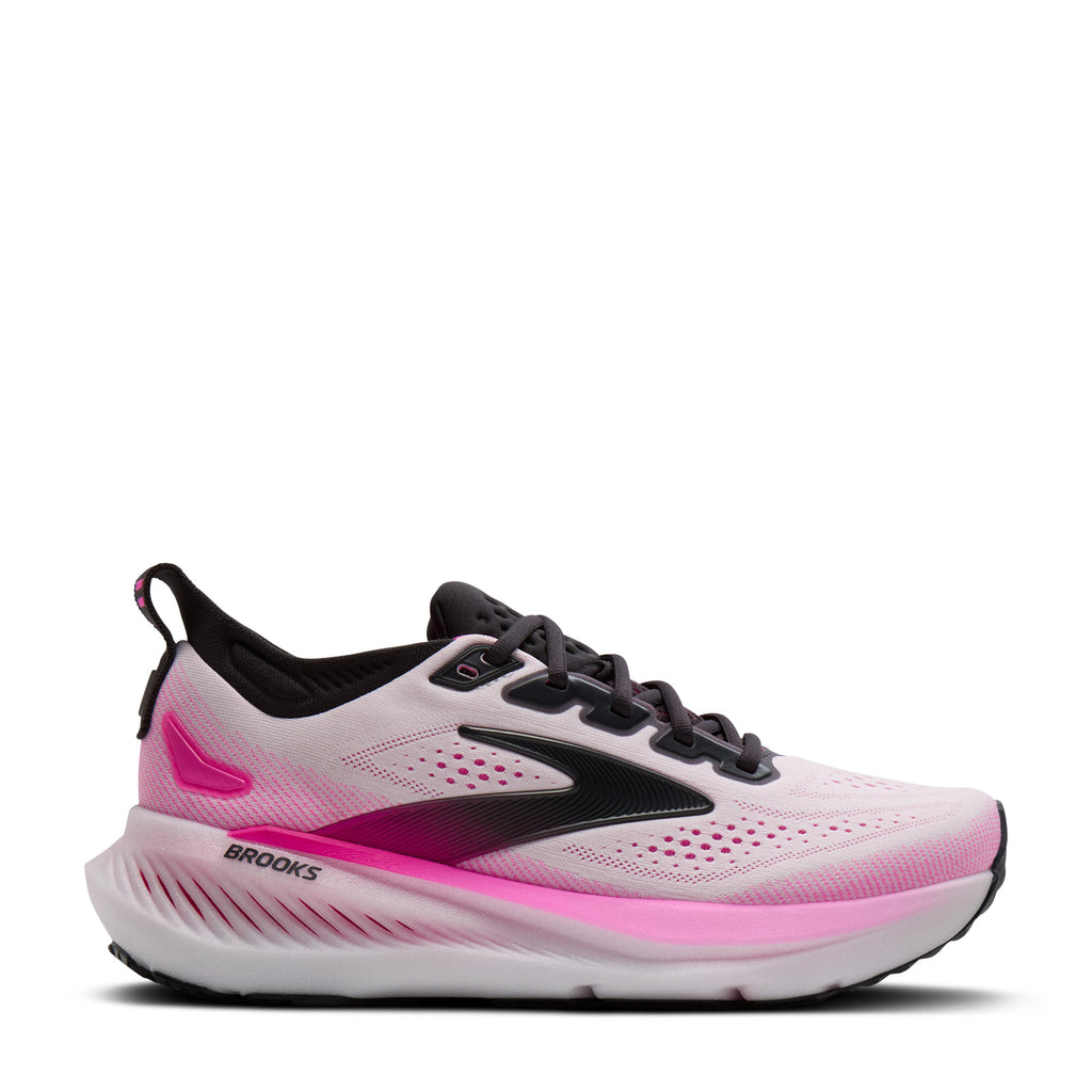 Women's Brooks Glycerin 23 Running Shoe WHITE PINK 120465 1B 111