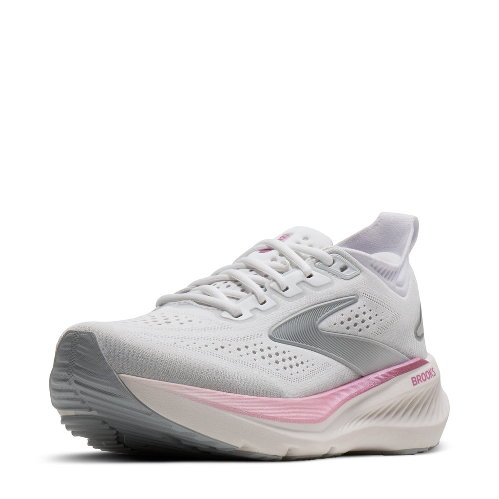 Women's Brooks Glycerin 23 Running Shoe - Wide Width WHITE HARBOR MIST 120465 1D 133