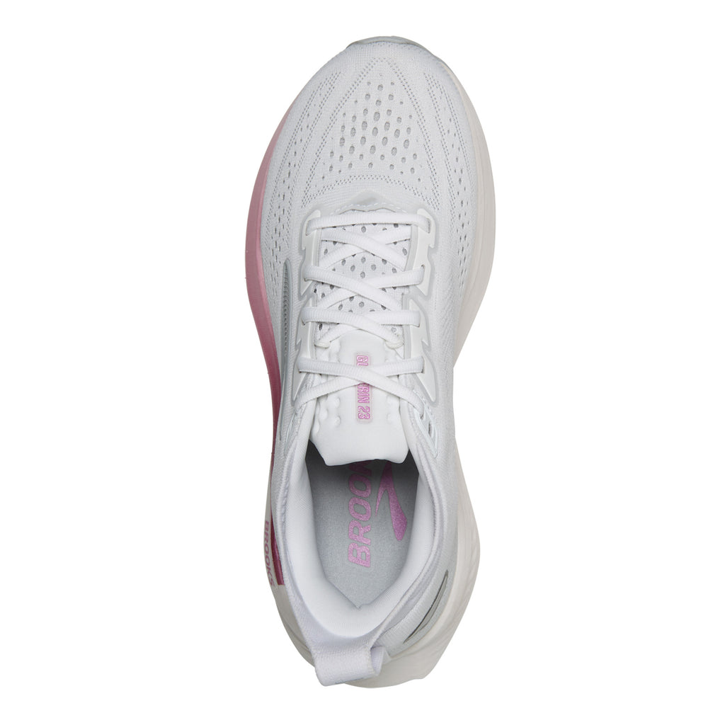 Women's Brooks Glycerin 23 Running Shoe - Wide Width WHITE HARBOR MIST 120465 1D 133