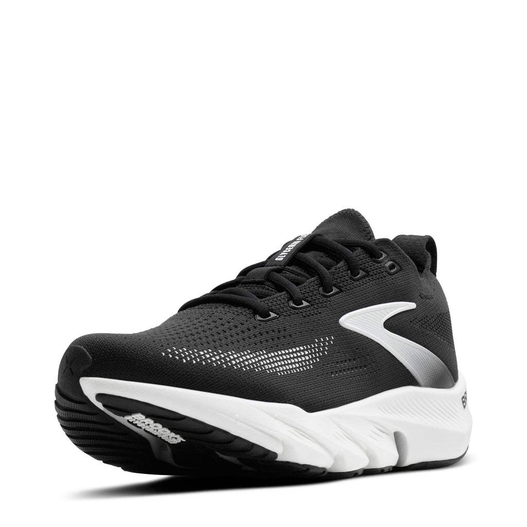 Women's Brooks Glycerin Flex Running Shoe BLACK  WHITE 120467 1B 087