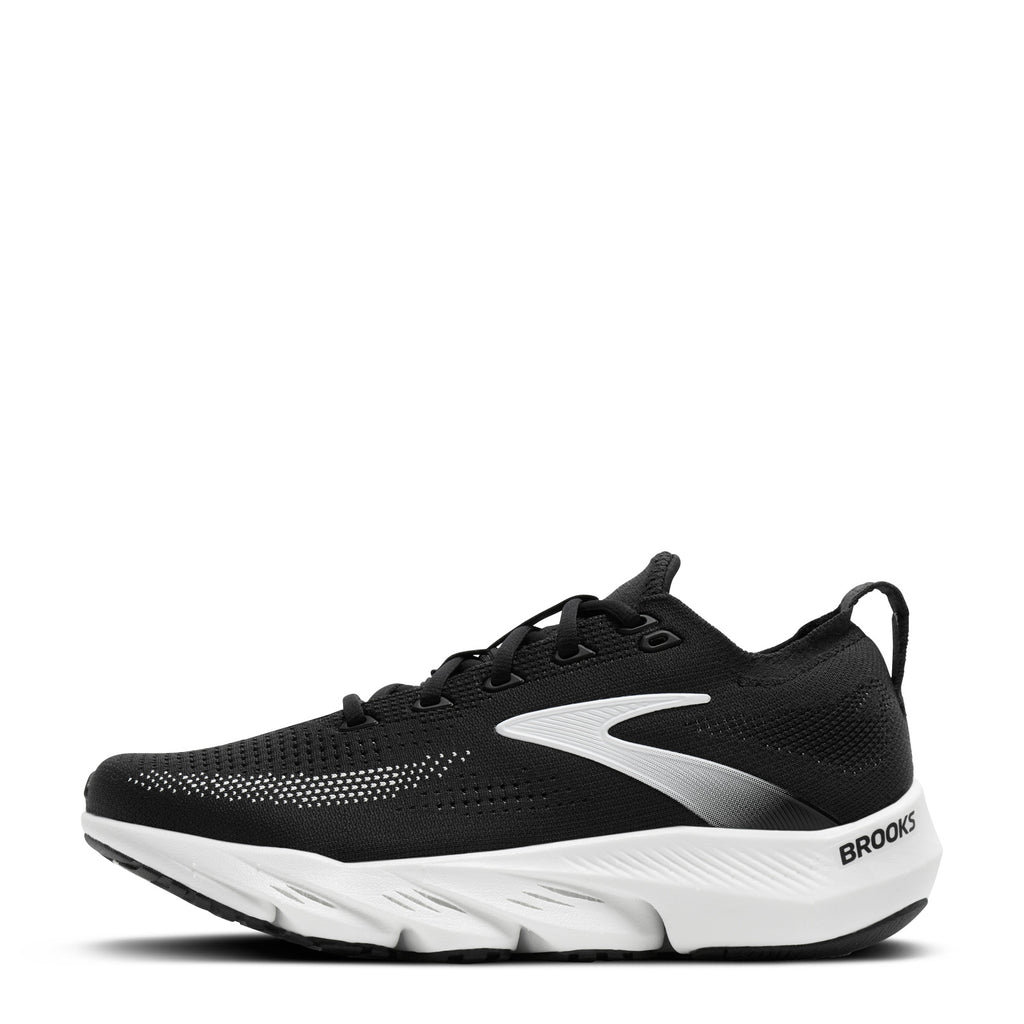 Women's Brooks Glycerin Flex Running Shoe BLACK  WHITE 120467 1B 087