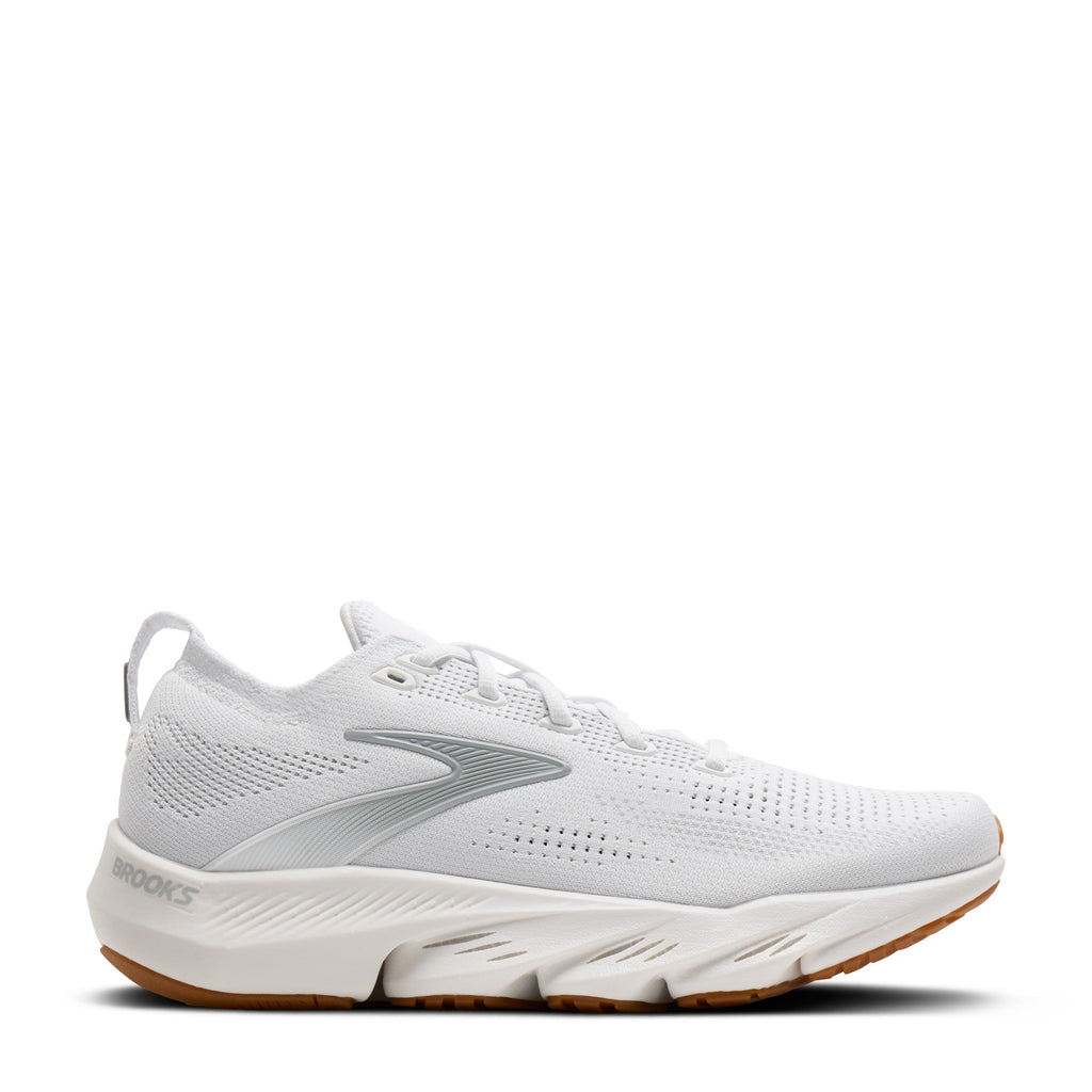 Women's Brooks Glycerin Flex Running Shoe WHITE / BLACK 120467 1B 187