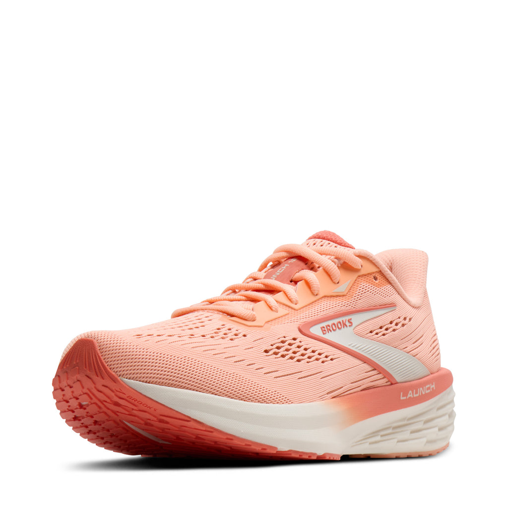 Women's Brooks Launch 12 Running Shoe PEACH COCONUT 120471 1B 834