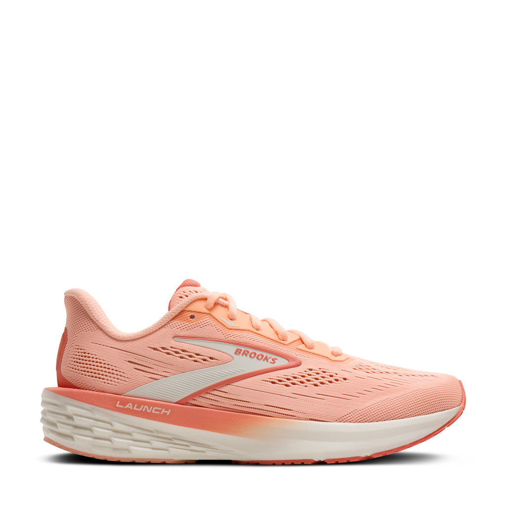 Women's Brooks Launch 12 Running Shoe PEACH COCONUT 120471 1B 834