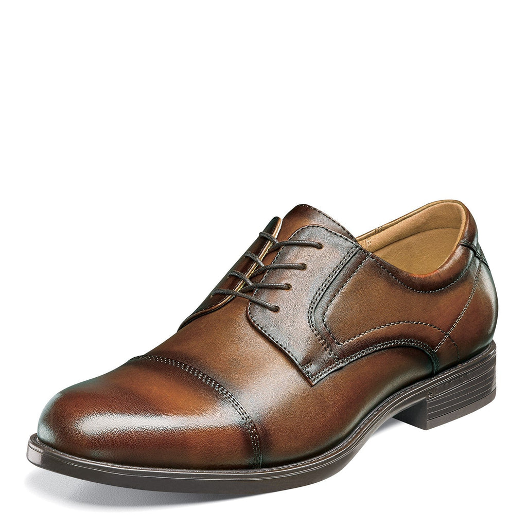 Men's Florsheim Midtown Cap Toe Oxford COGNAC 12138-221