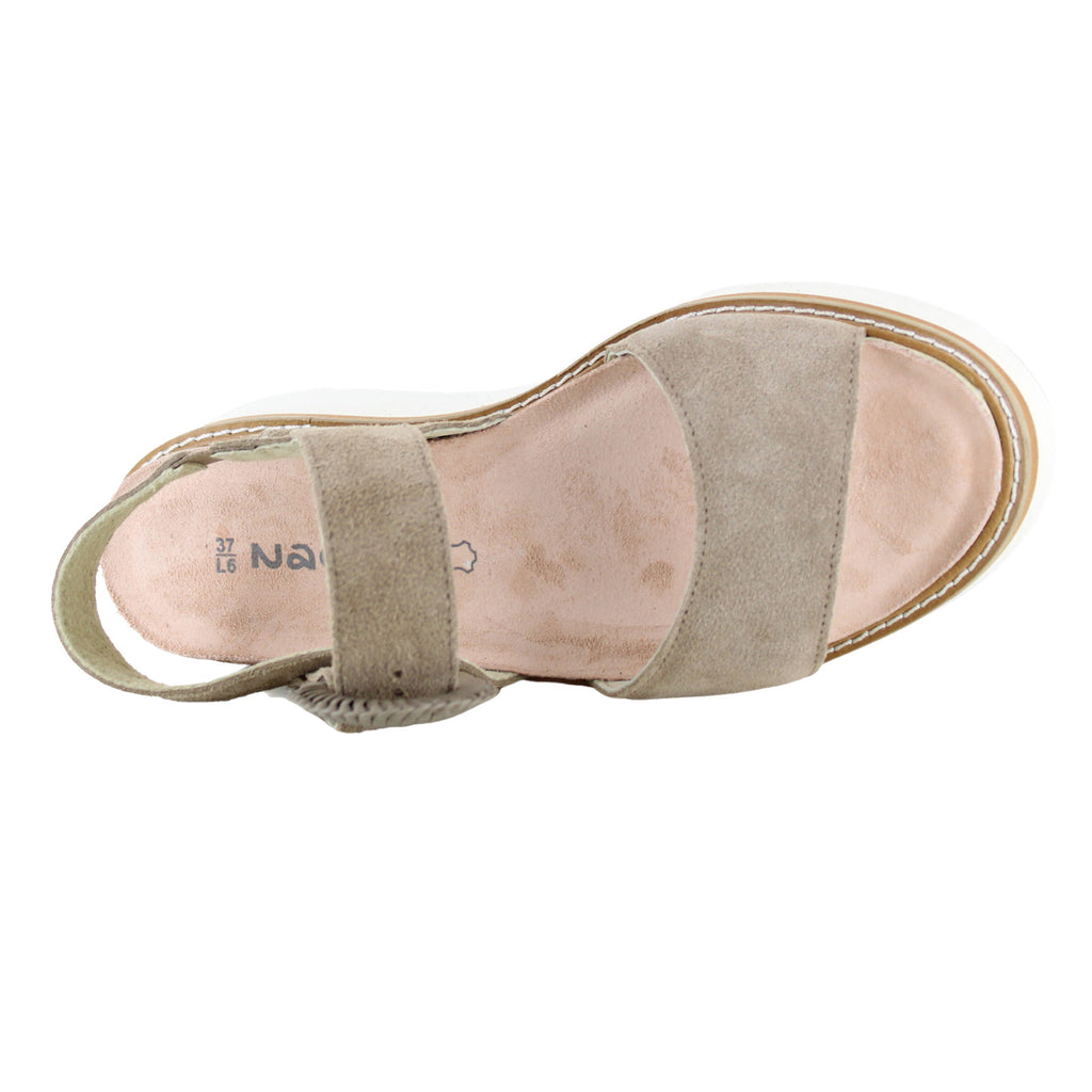Women's Naot Crepe Sandal ALMOND 124100-EE1