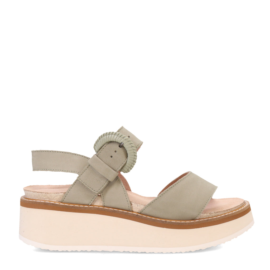 Women's Naot Crepe Sandal SAGE NUBUCK 124100-GCA