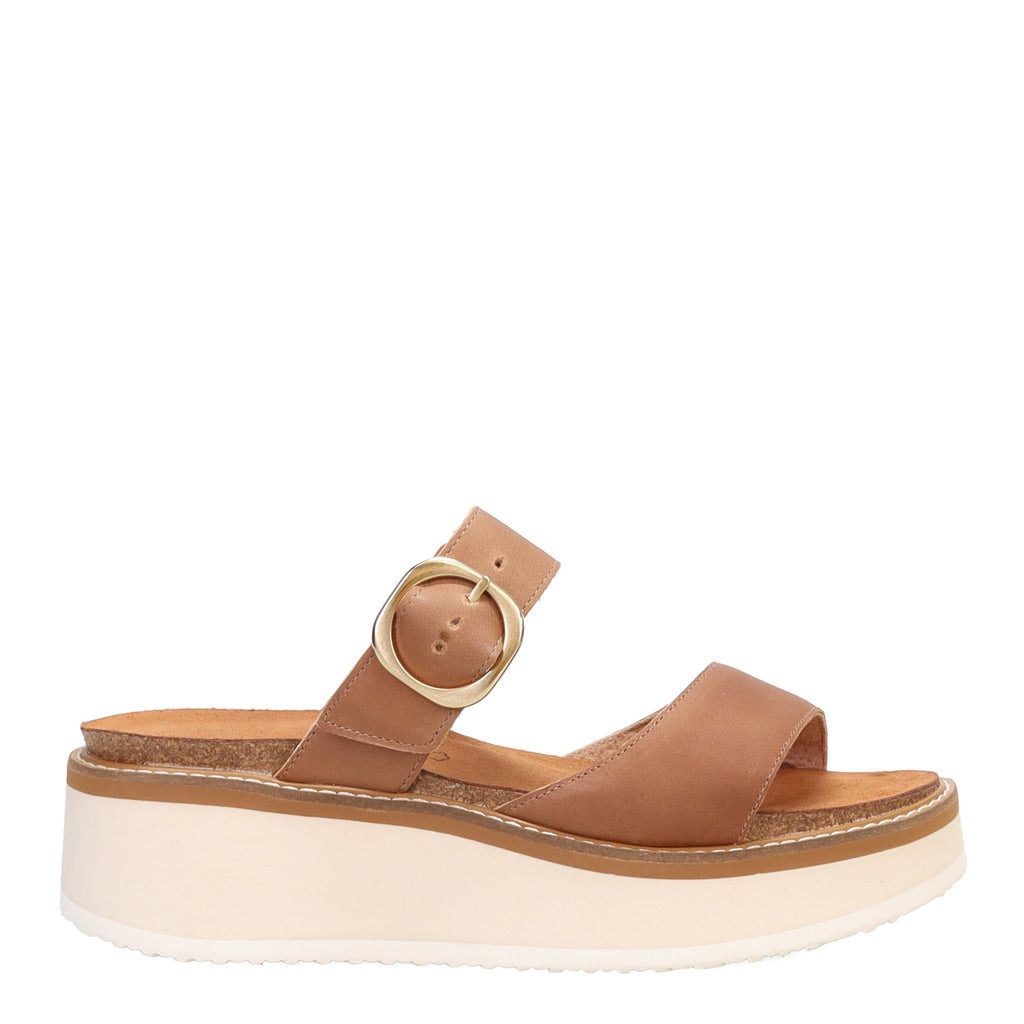 Women's Naot Halvah Sandal LATTE BROWN 124204-E69