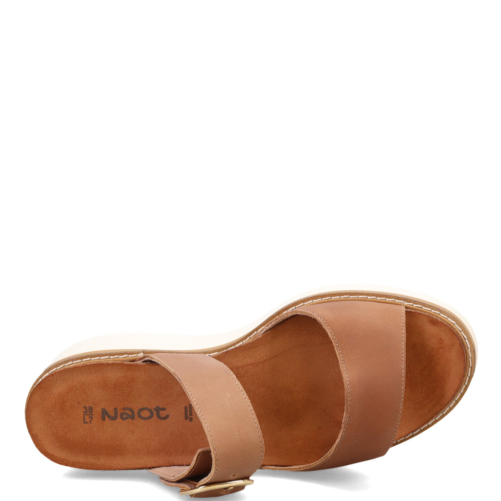 Women's Naot Halvah Sandal LATTE BROWN 124204-E69