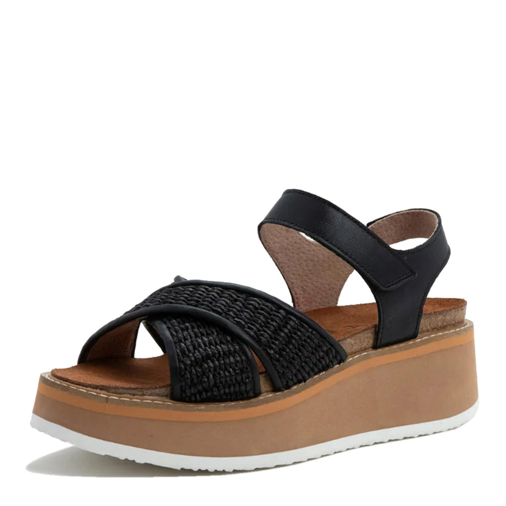 Women's Naot Pavlova Sandal JET BLACK 124205-NAT