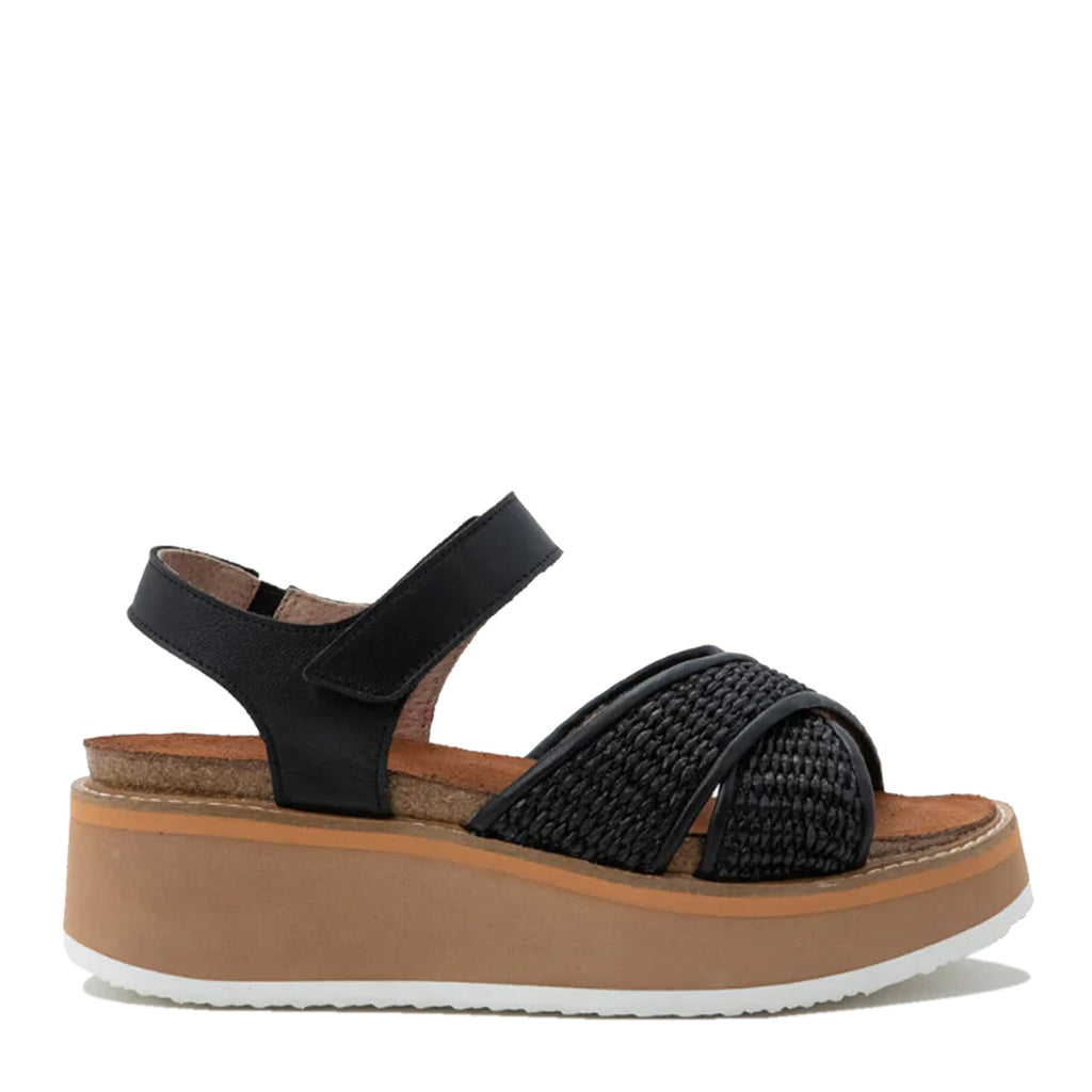 Women's Naot Pavlova Sandal JET BLACK 124205-NAT
