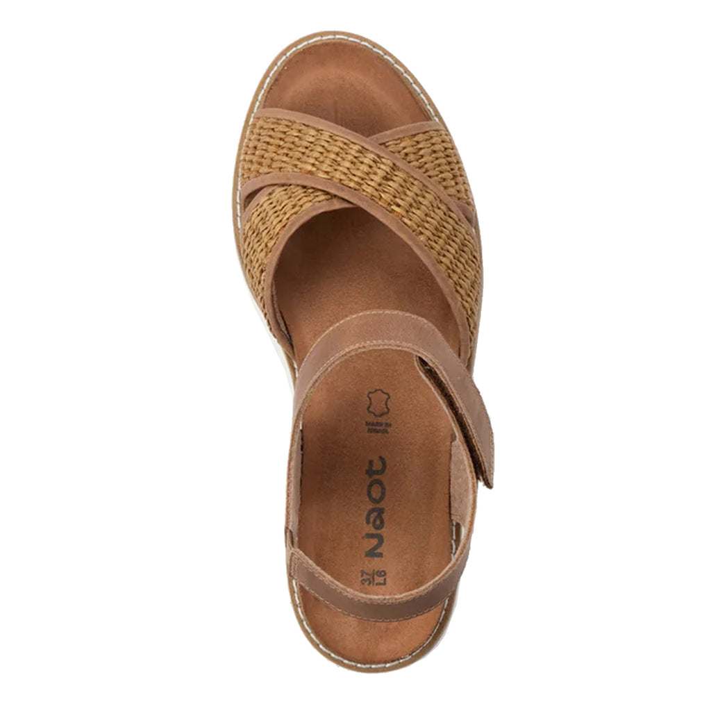Women's Naot Pavlova Sandal LATTE BROWN 124205-SAL