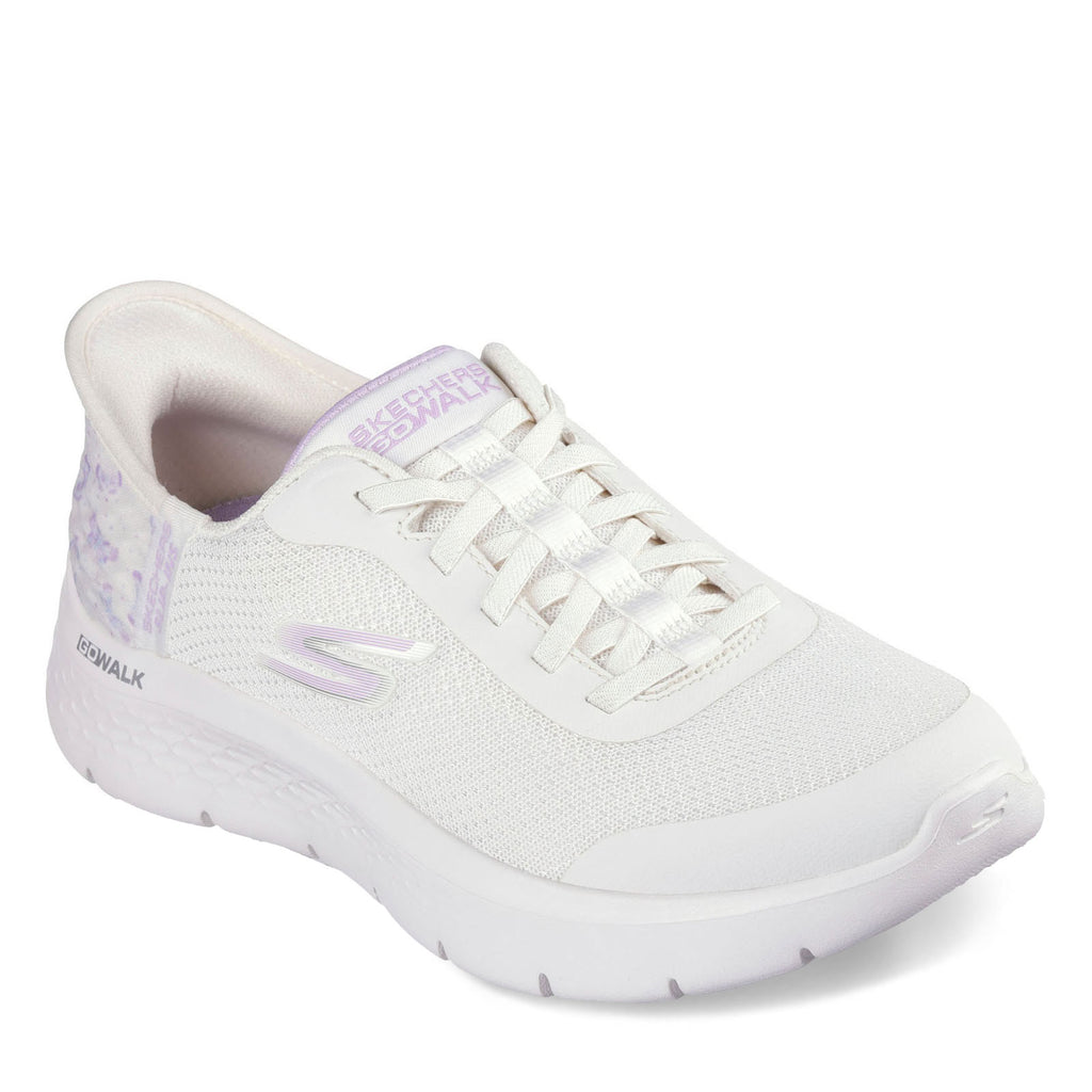 Women's Skechers GO WALK Flex - Slip Ins Eva Walking Shoe NATURAL 124823-NTPR