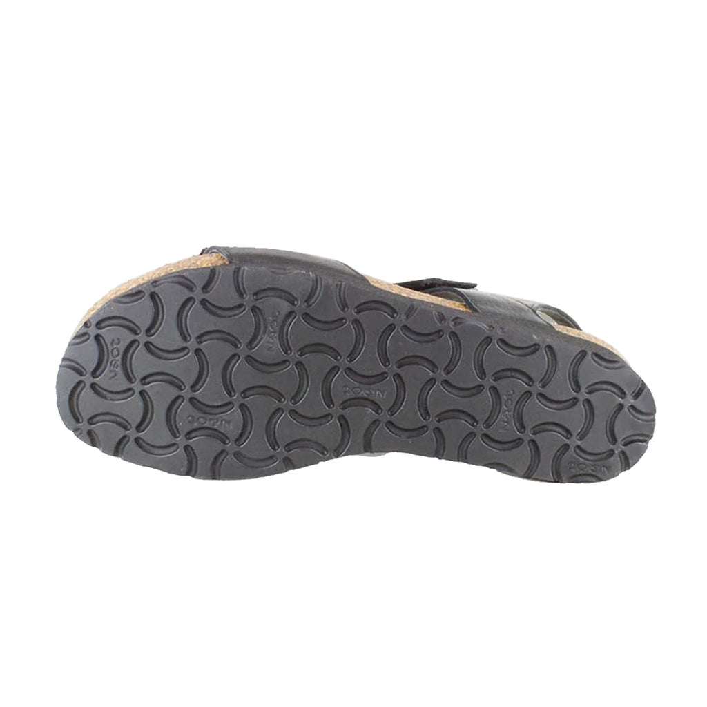 Women's Naot Aisha Arch Pro Sandal - Wide Width BLACK LEATHER 125103-NKL
