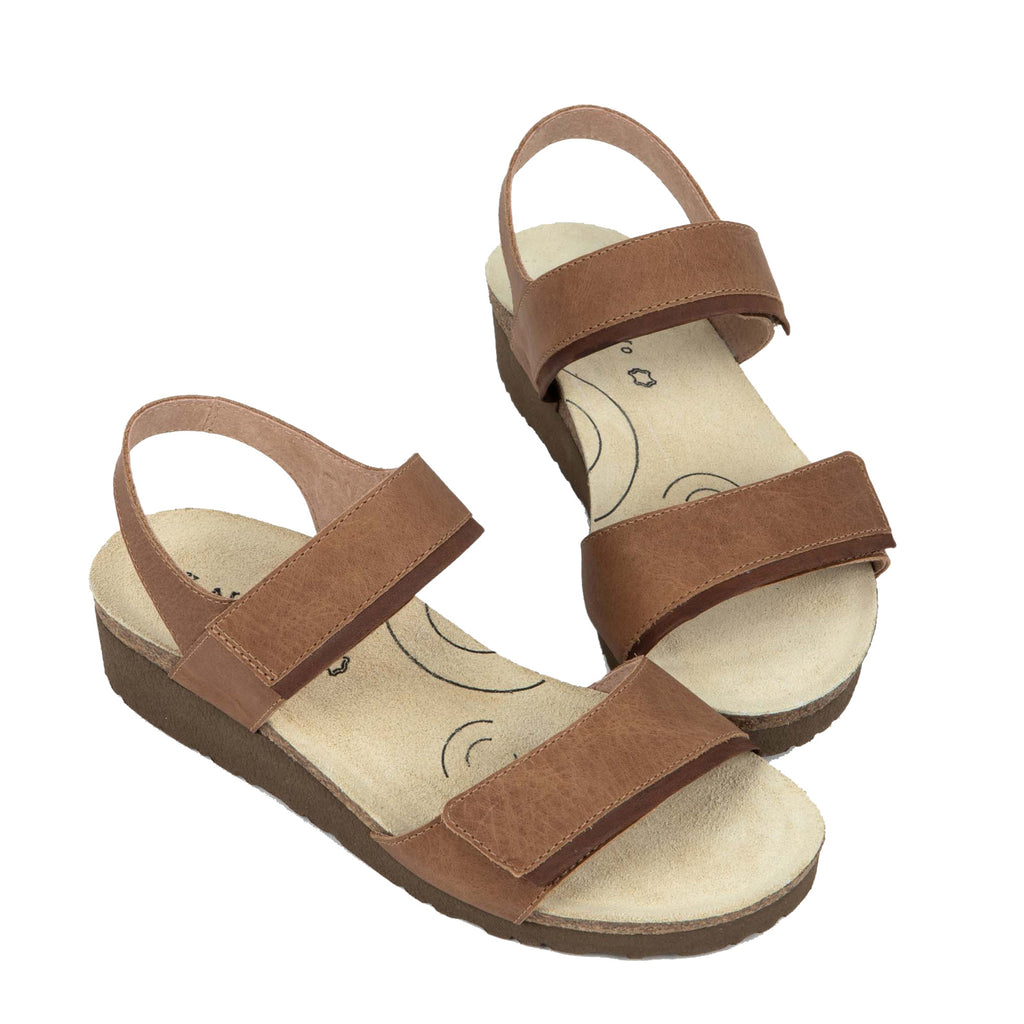 Women's Naot Aisha Arch Pro Sandal - Wide Width LATTE 125103-SPC