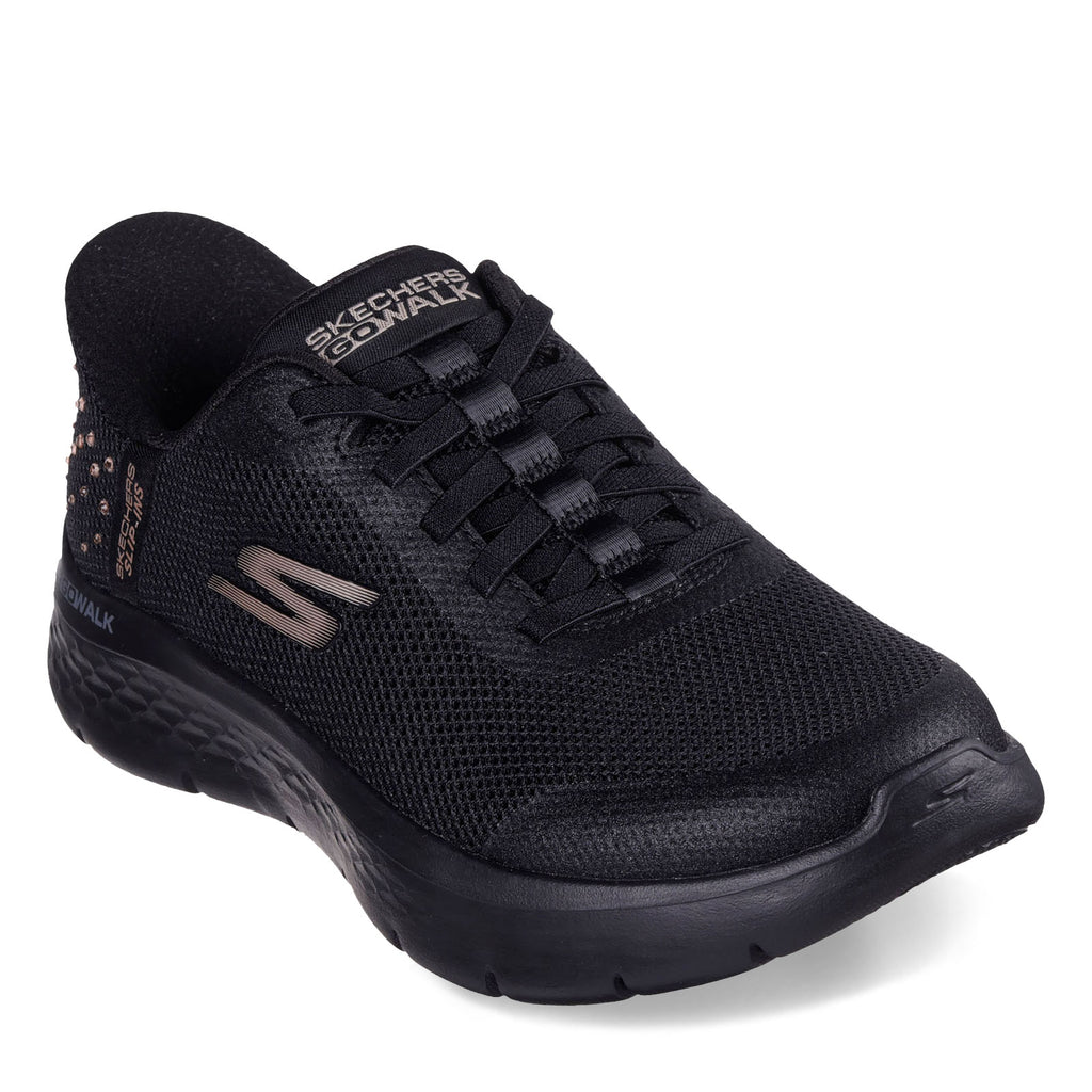 Women's Skechers Slip-ins: GO WALK Flex - Krysta Walking Shoe BLACK 125502-BKRG