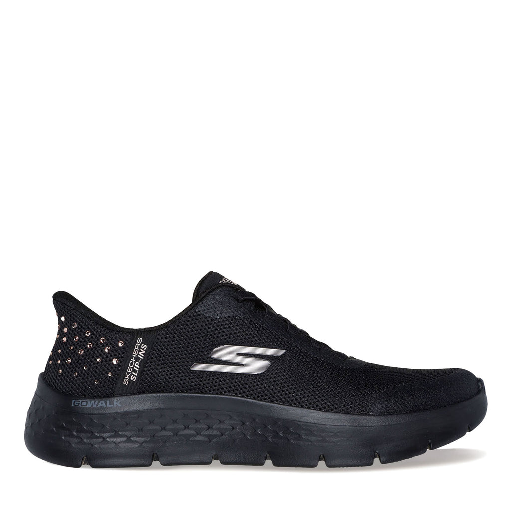 Women's Skechers Slip-ins: GO WALK Flex - Krysta Walking Shoe BLACK 125502-BKRG