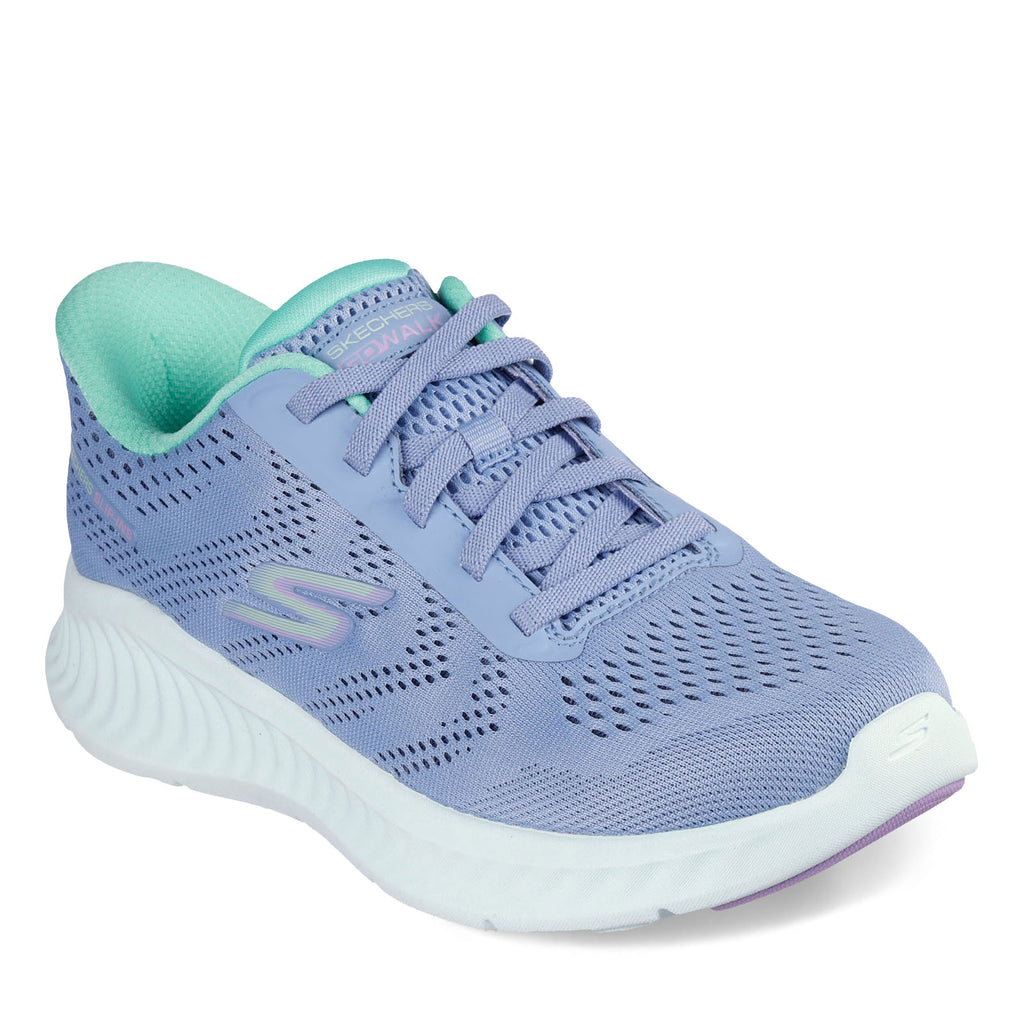 Women's Skechers Slip-ins: GO WALK Now - Khloe Sneaker BLUE GREEN 125643-BLGR