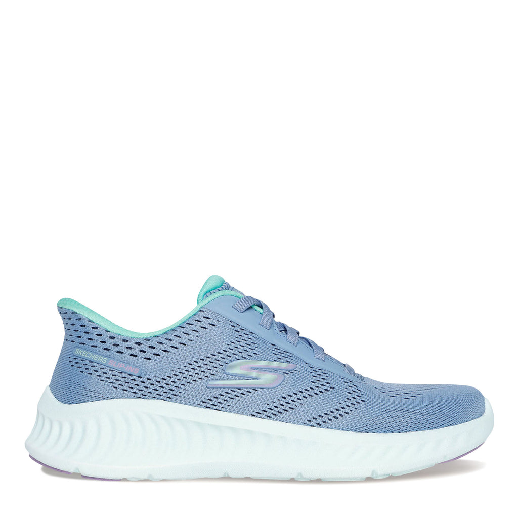 Women's Skechers Slip-ins: GO WALK Now - Khloe Sneaker BLUE GREEN 125643-BLGR