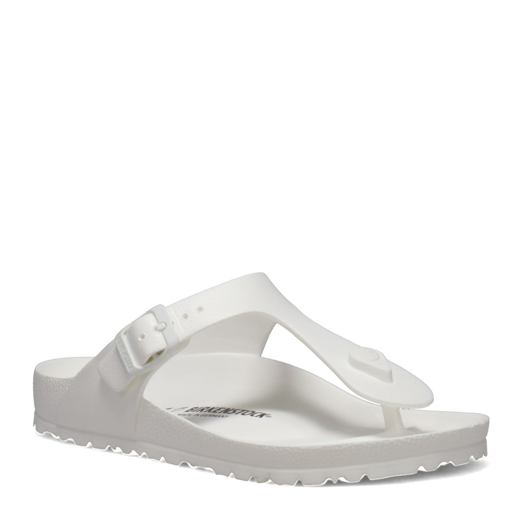 Women's Birkenstock Gizeh Essentials EVA Sandal - Regular Fit WHITE 128221 R