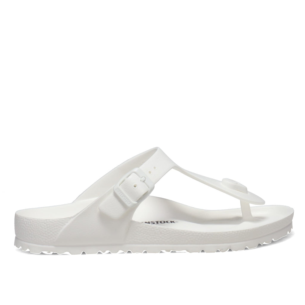 Women's Birkenstock Gizeh Essentials EVA Sandal - Regular Fit WHITE 128221 R
