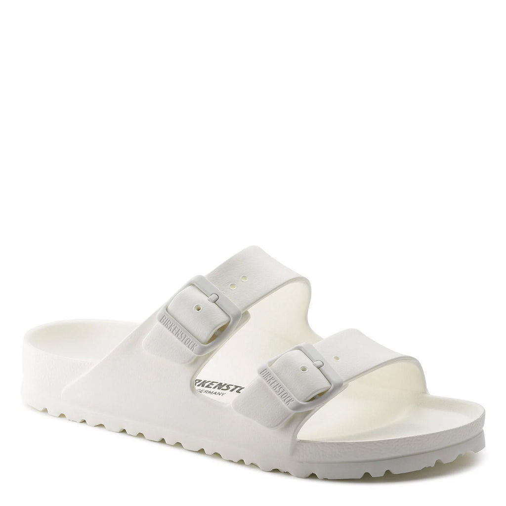Women's Birkenstock Arizona Essentials EVA Sandal - Narrow Fit WHITE 129443 N