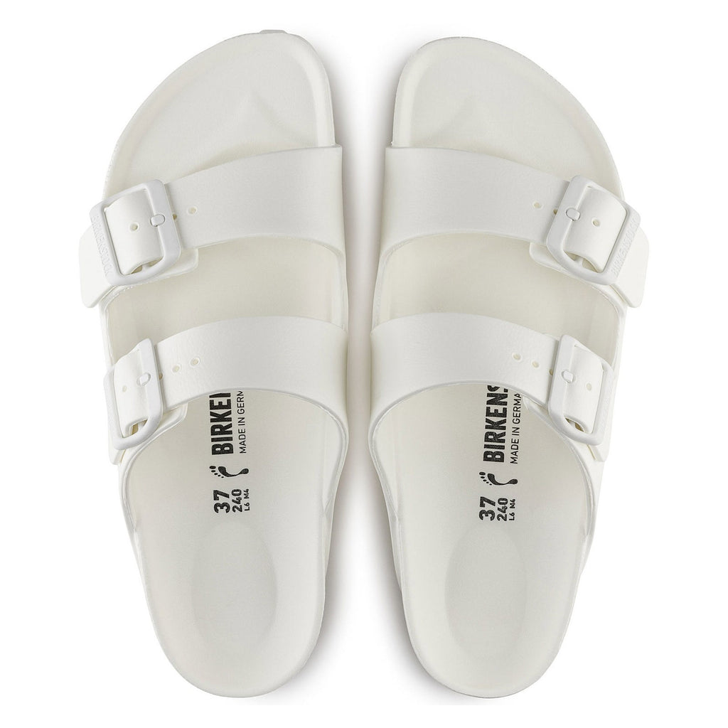 Women's Birkenstock Arizona Essentials EVA Sandal - Narrow Fit WHITE 129443 N