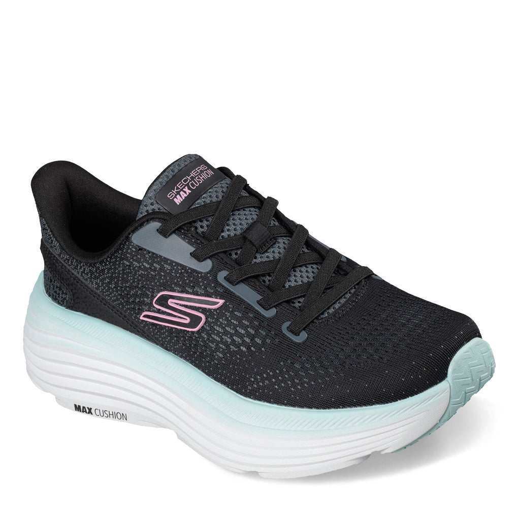Women's Skechers Max Cushioning Endeavour - Kauska Running Shoe BLACK 129479-BLK