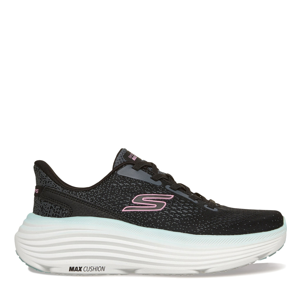 Women's Skechers Max Cushioning Endeavour - Kauska Running Shoe BLACK 129479-BLK