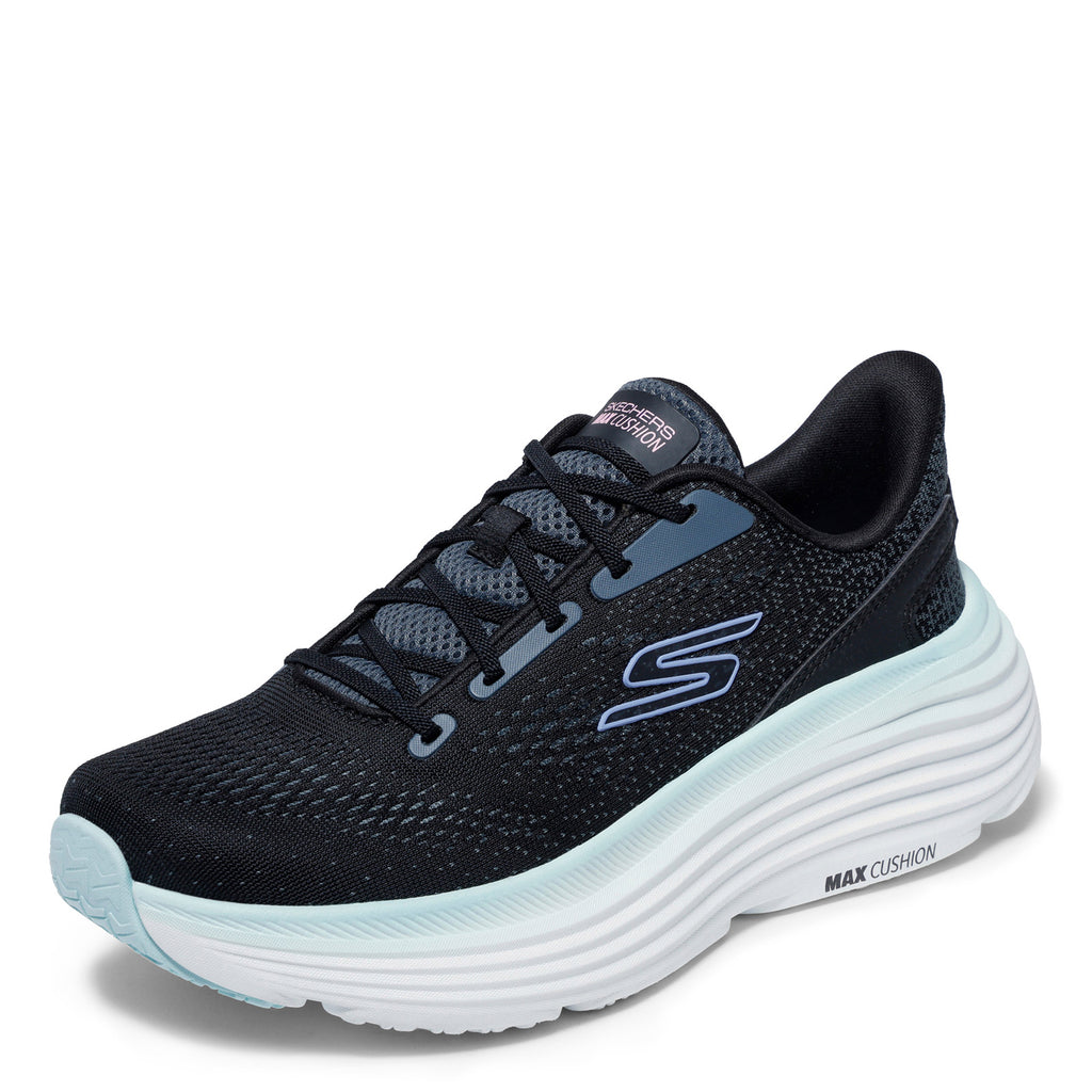 Women's Skechers Max Cushioning Endeavour - Kauska Running Shoe BLACK 129479-BLK