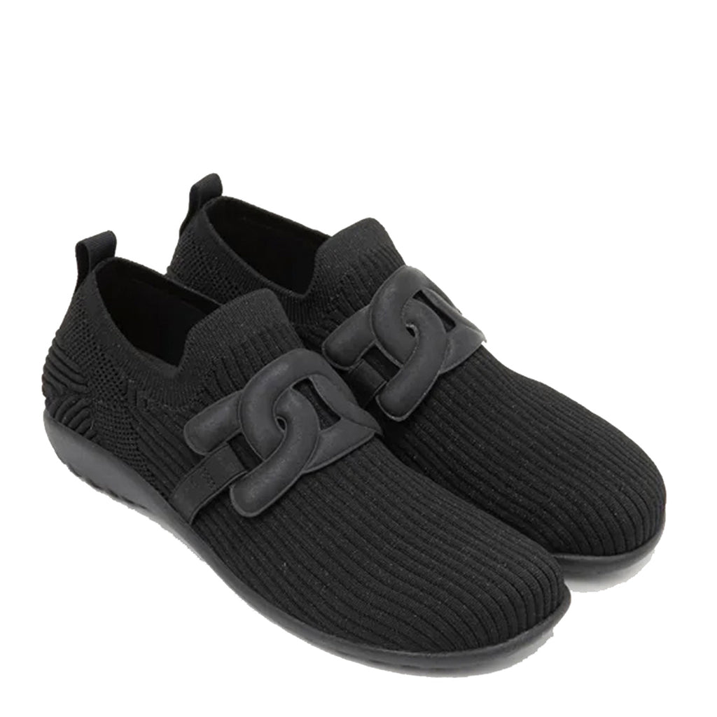 Women's Naot Picton Sneaker BLACK / SILVER 130210-63B